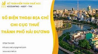 Số Điện Thoại Chi Cục Thuế Hải Dương